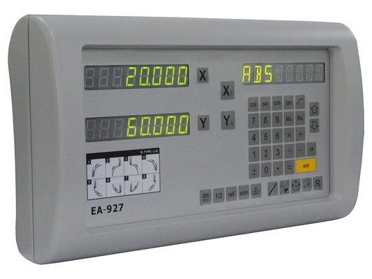 デジタルLCDはフライス盤のための軸線のDro 2つの測定システムを表示する